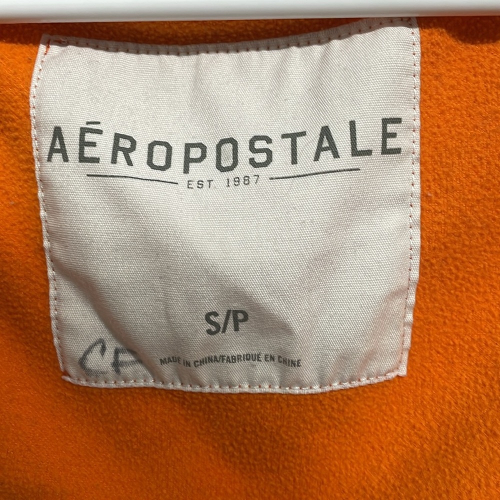 Orange Zipper Jacket - Picture 2 of 7